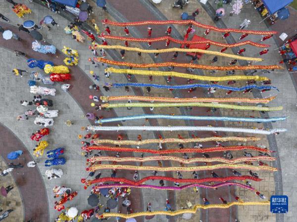 浙江温州：舞龙舞狮传承民俗