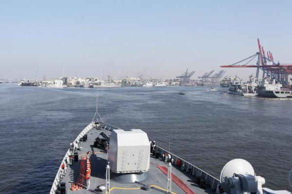 中巴“海洋卫士-3”中方参演舰艇完成集结