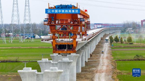 淮宿蚌城际铁路建设忙