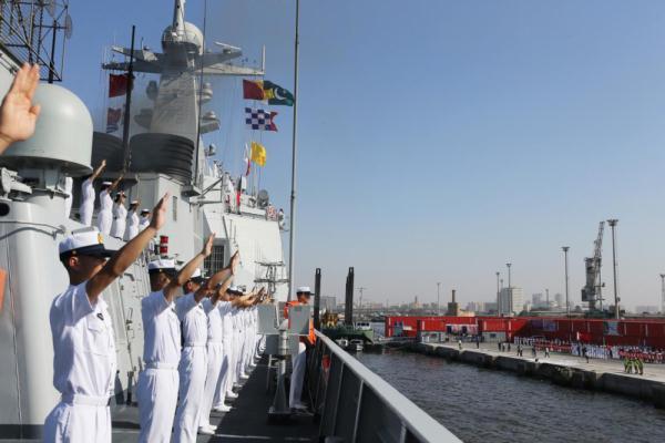 中巴“海洋卫士-3”中方参演舰艇完成集结