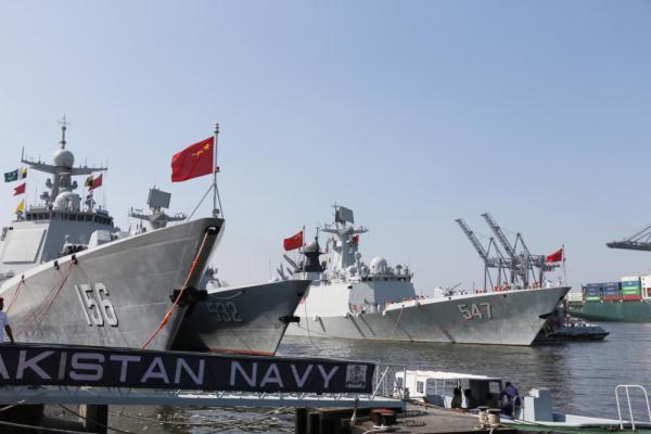 中巴“海洋卫士-3”中方参演舰艇完成集结