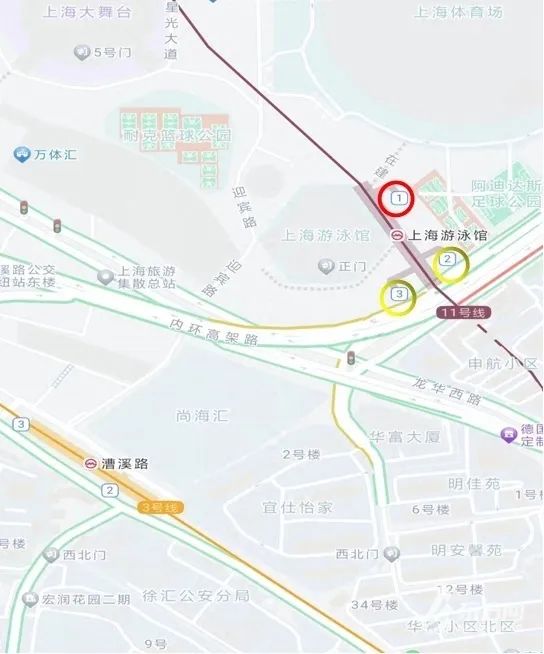 注！意！这几天，上海体育场周边道路、地铁口临时管控