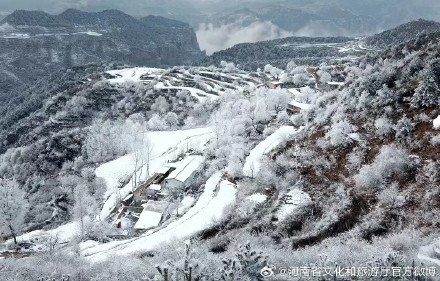 林州：太行雪景 如诗如画