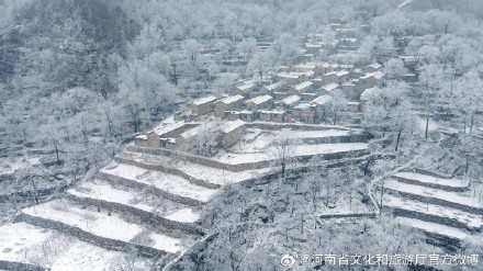 林州：太行雪景 如诗如画