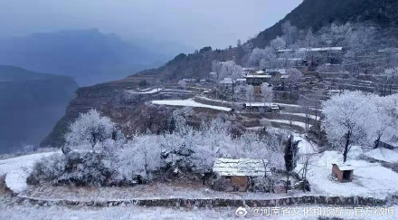 林州：太行雪景 如诗如画