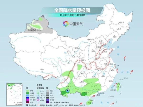 陕西最新预警！雨夹雪！中雪！