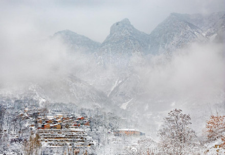 林州：太行雪景 如诗如画