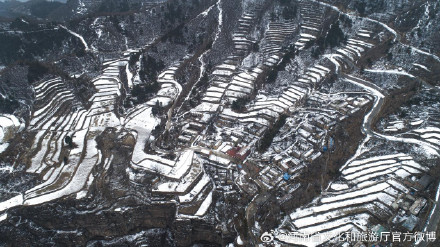 林州：太行雪景 如诗如画