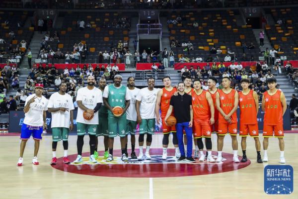 篮球丨美国全明星队2023中国行比赛在东莞举行 篮球丨美国全明星队2023中国行比赛在东莞举行