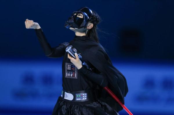 花样滑冰——中国杯:表演滑举行 花样滑冰——中国杯:表演滑举行