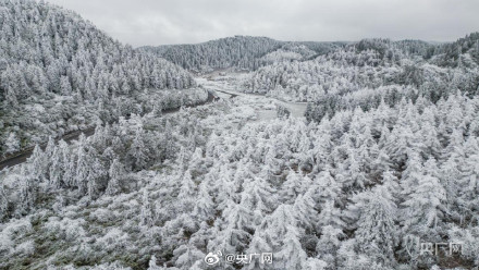 重庆仙女山迎近十年最早降雪