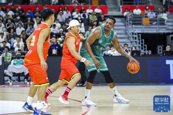 篮球丨美国全明星队2023中国行比赛在东莞举行 篮球丨美国全明星队2023中国行比赛在东莞举行
