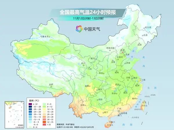 上海冻成深紫色！今晨气温创新低，一区仅3.1℃！