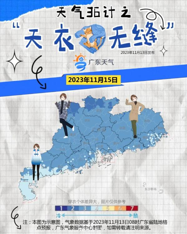 广东多地发布寒冷黄色预警！紧急提醒→