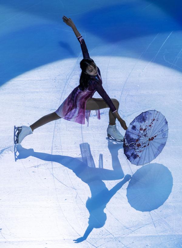 花样滑冰——中国杯:表演滑举行 花样滑冰——中国杯:表演滑举行