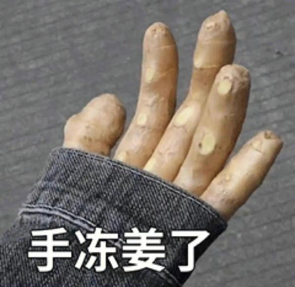 手都冻紫了，正如上海的气温图……这个冬天会出现极端寒潮吗？