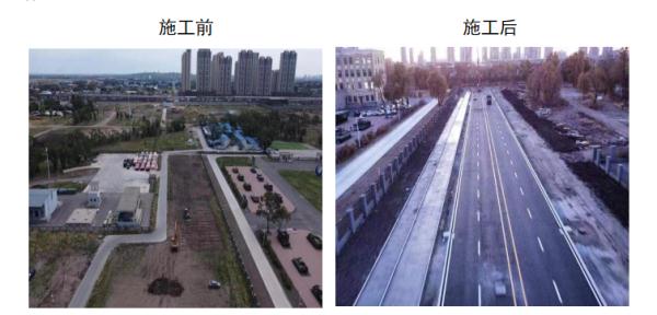 哈尔滨市15条新建街路道桥正式通车