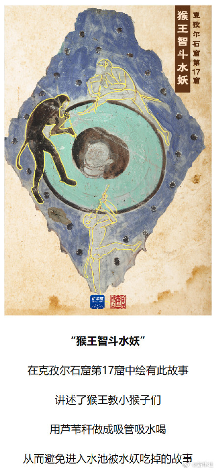 克孜尔石窟这些小可爱令人心动