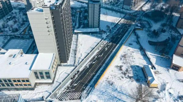 哈尔滨市15条新建街路道桥正式通车