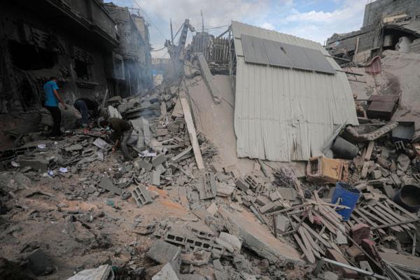 加沙：废墟