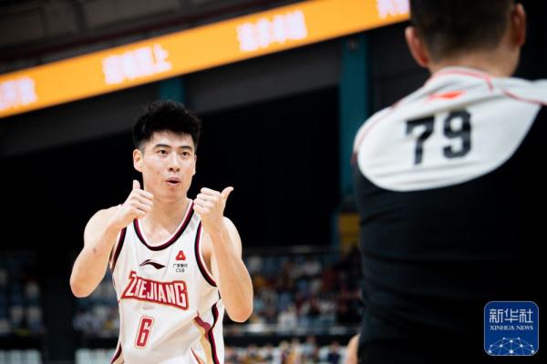 篮球丨CBA常规赛：浙江东阳光药胜浙江稠州金租