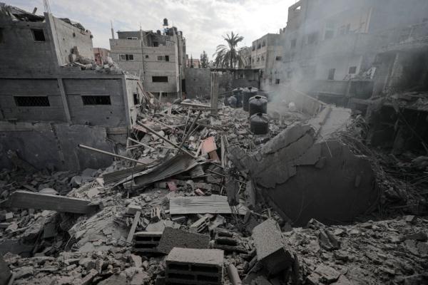 加沙：废墟