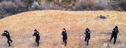 女特警射击训练又美又飒