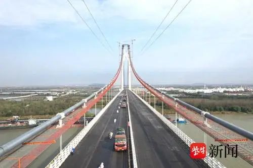 江苏四座跨江通道建设刷新进度