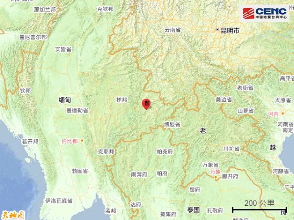 中缅边境发生地震,西双版纳等多地震感强烈 中缅边境发生地震,西双版纳等多地震感强烈