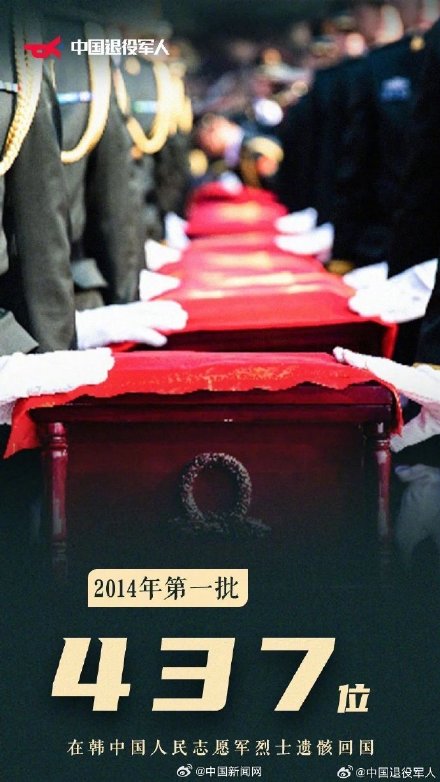 接英雄回家！第10批在韩志愿军烈士遗骸回国