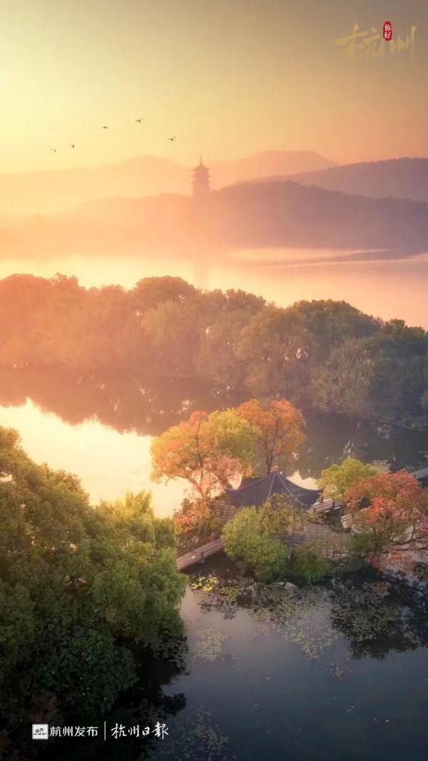 明起，杭州气温直逼历史纪录！最近每天都有新风景，抓紧出门！
