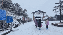 下雪啦！下雪啦！昆明这里下雪啦！