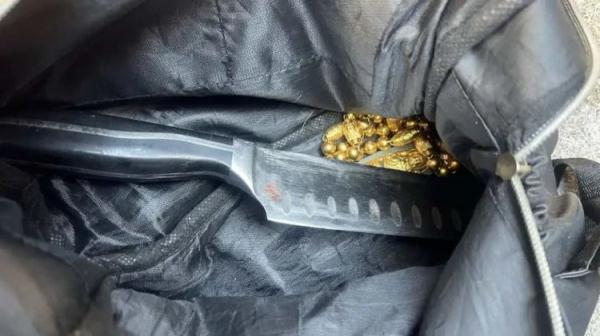 女子抢劫金项链逃跑，广东阳江公安：刑事拘留！