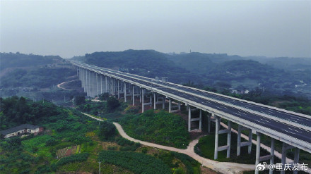 江津至泸州北线高速公路(重庆段)今日通车 江津至泸州北线高速公路(重庆段)今日通车