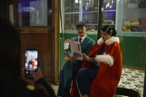 河南中牟：电影小镇奇妙夜