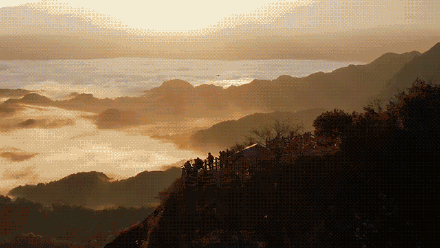 有一种浪漫，叫冬季到丹霞来看“海”