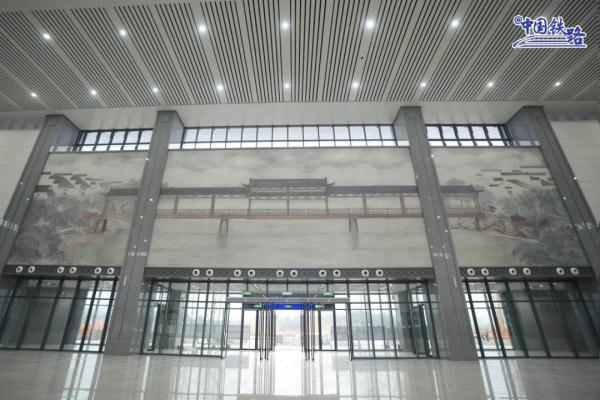 7座高铁站亮相！这条设计时速350公里高铁即将开通
