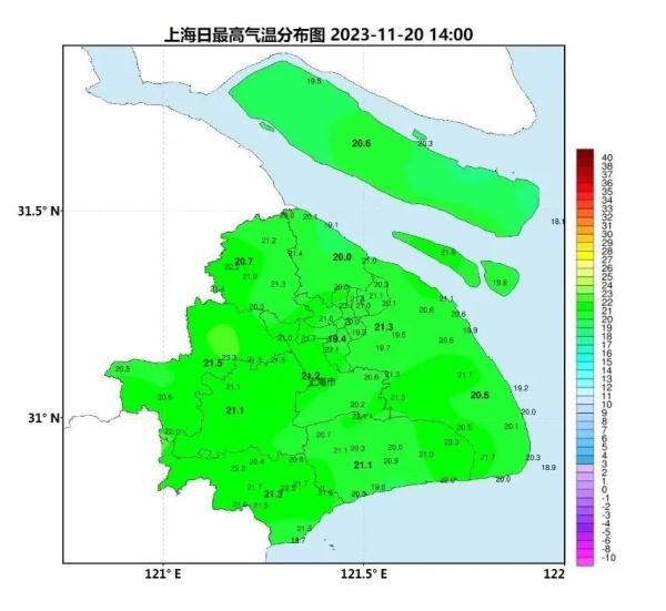 寒潮黄色预警,冷暖逆转!小雪节气上海热到22℃,随后48小时速降10℃…… 寒潮黄色预警,冷暖逆转!小雪节气上海热到22℃,随后48小时速降10℃……