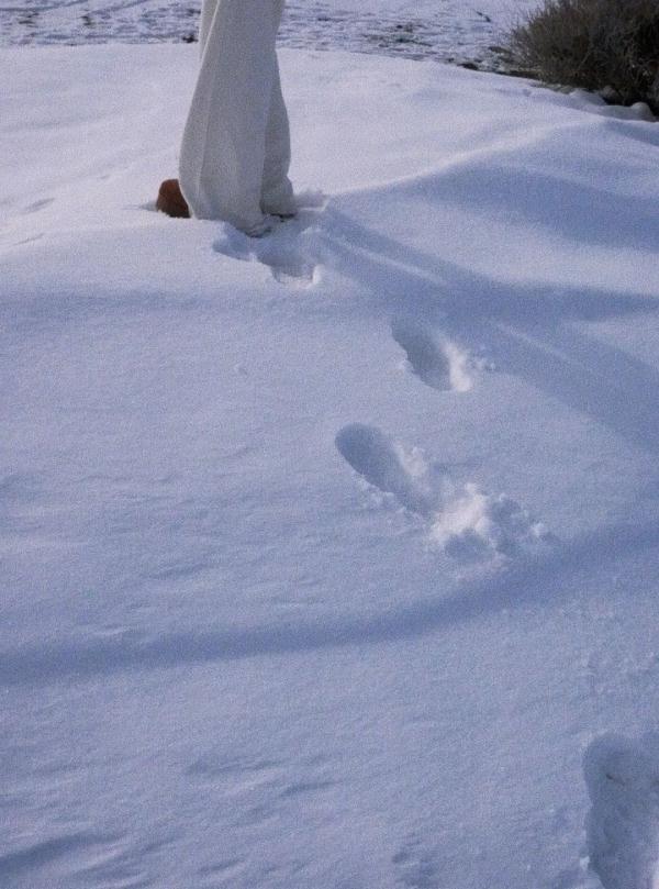 演员李沁晒新疆雪景,网友:好想去新疆! 演员李沁晒新疆雪景,网友:好想去新疆!