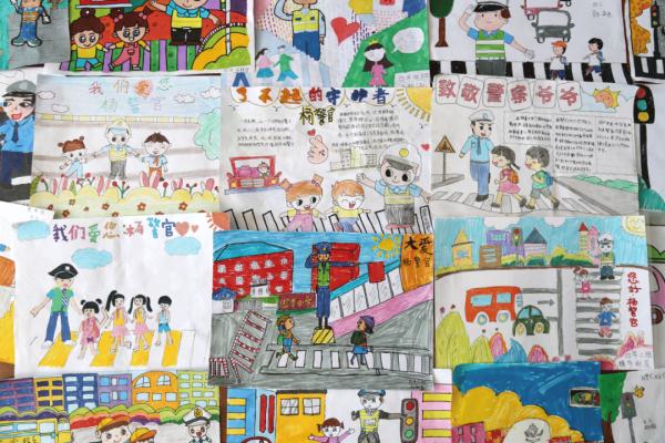 交警站岗36年，护学的孩子成“战友”！