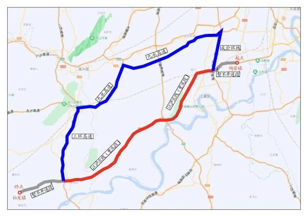 江津至泸州北线高速公路（重庆段）通车