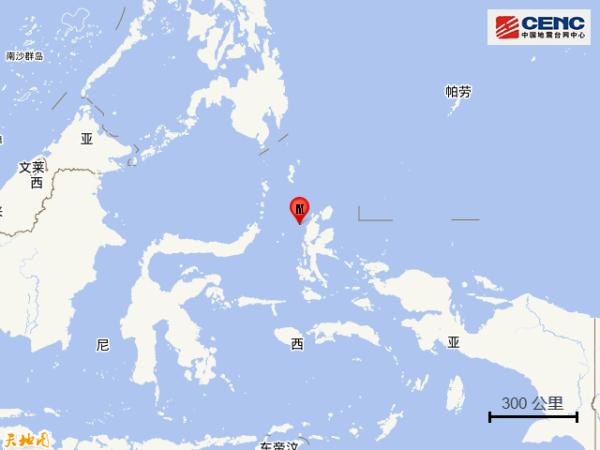 印尼哈马黑拉岛附近海域发生6.1级地震