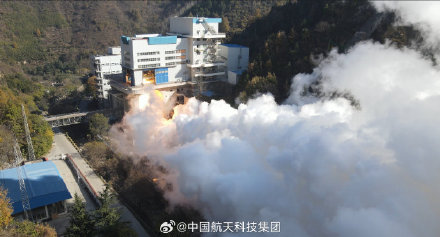 我国首次实现大推力液氧煤油发动机两日一试