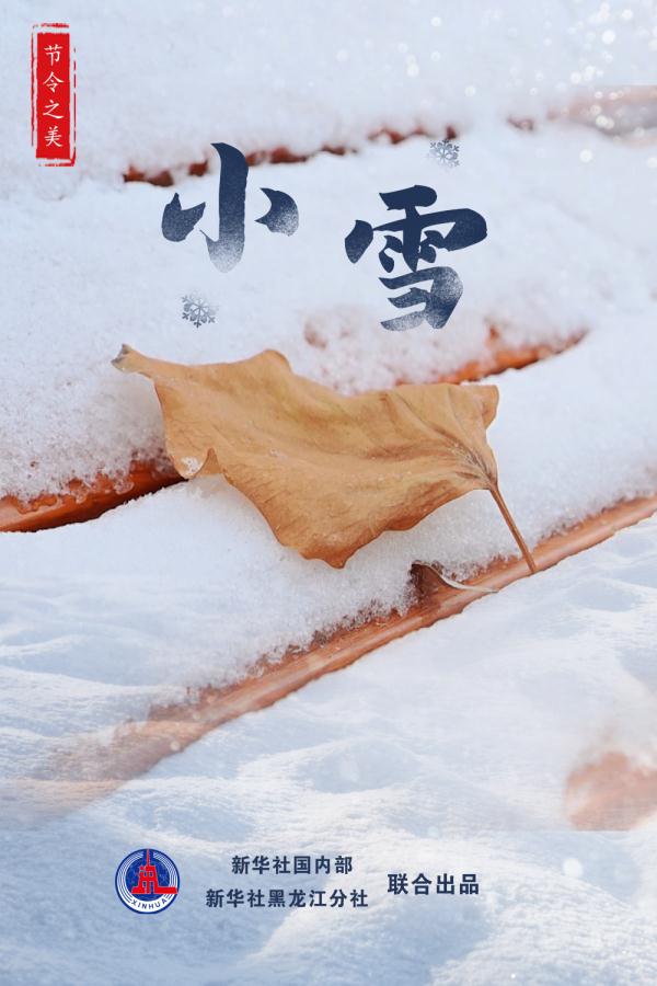 节令之美&middot;小雪丨“小雪”已至，你那里下雪了吗？