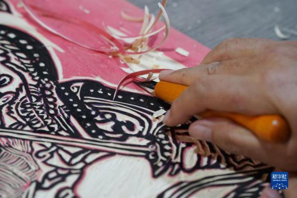 旬阳木刻版画 在传承发展中镌刻美好生活