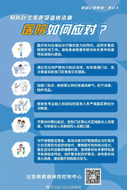 预防秋冬季呼吸道传染病，坚持多病共防，重点场所，重点人群这样做