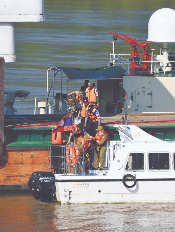 直击中老缅泰四国水上联合搜救演练