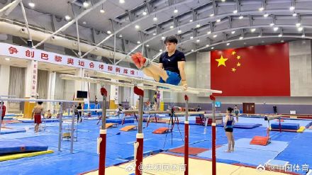 国家体操队冬训狠抓体能