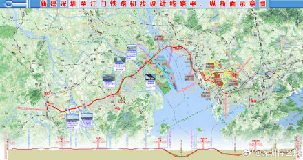 深圳与江门未来可实现1小时内通达