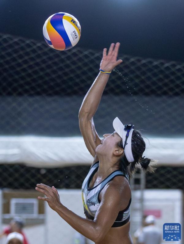 沙滩排球｜世界巡回赛若昂佩索阿站：薛晨/夏欣怡晋级八强